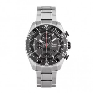 Alexandre Christie AC 6503 Silver Black MCBTBBA